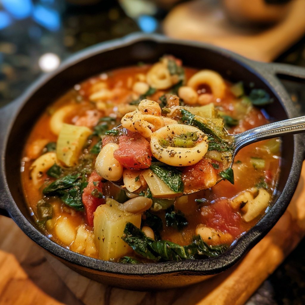 Healthy Crockpot Minestrone