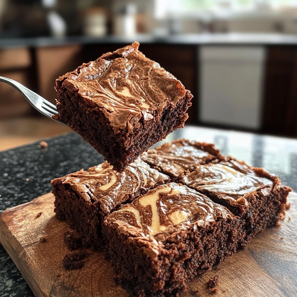 Cottage Cheese Brownies with Almond Butter