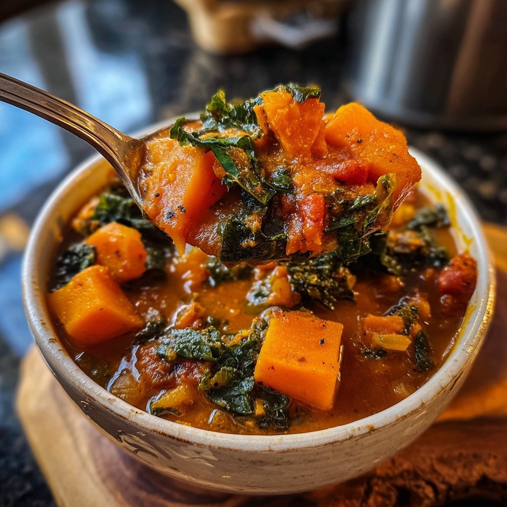 Healthy Crockpot Sweet Potato Stew