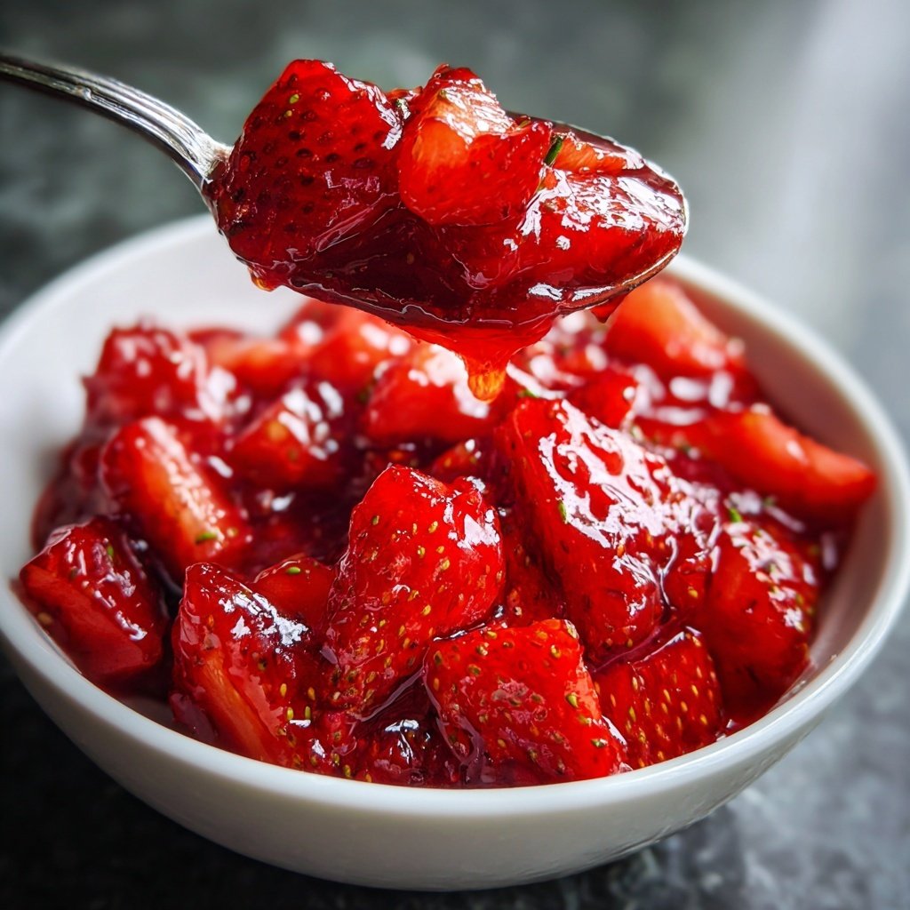 Fresh Strawberry Compote