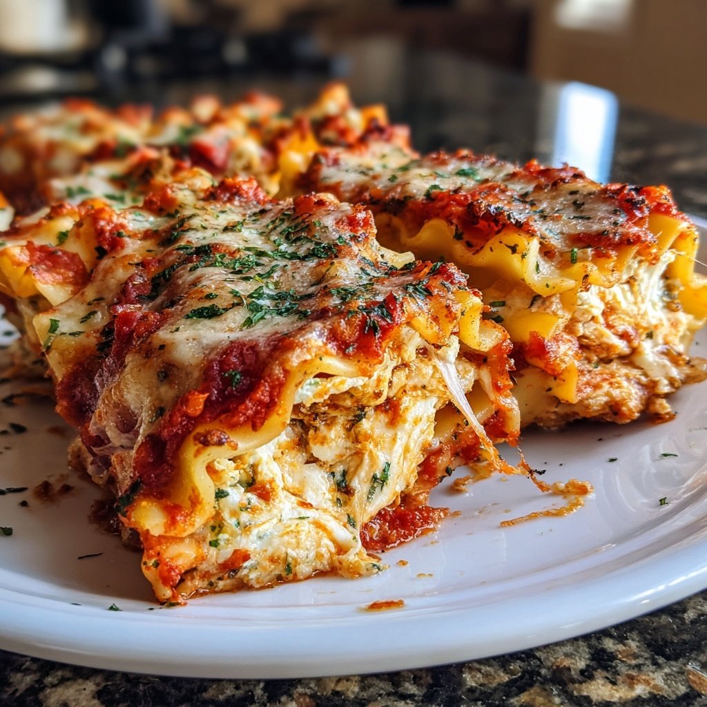 Lasagna Rolls with Ricotta
