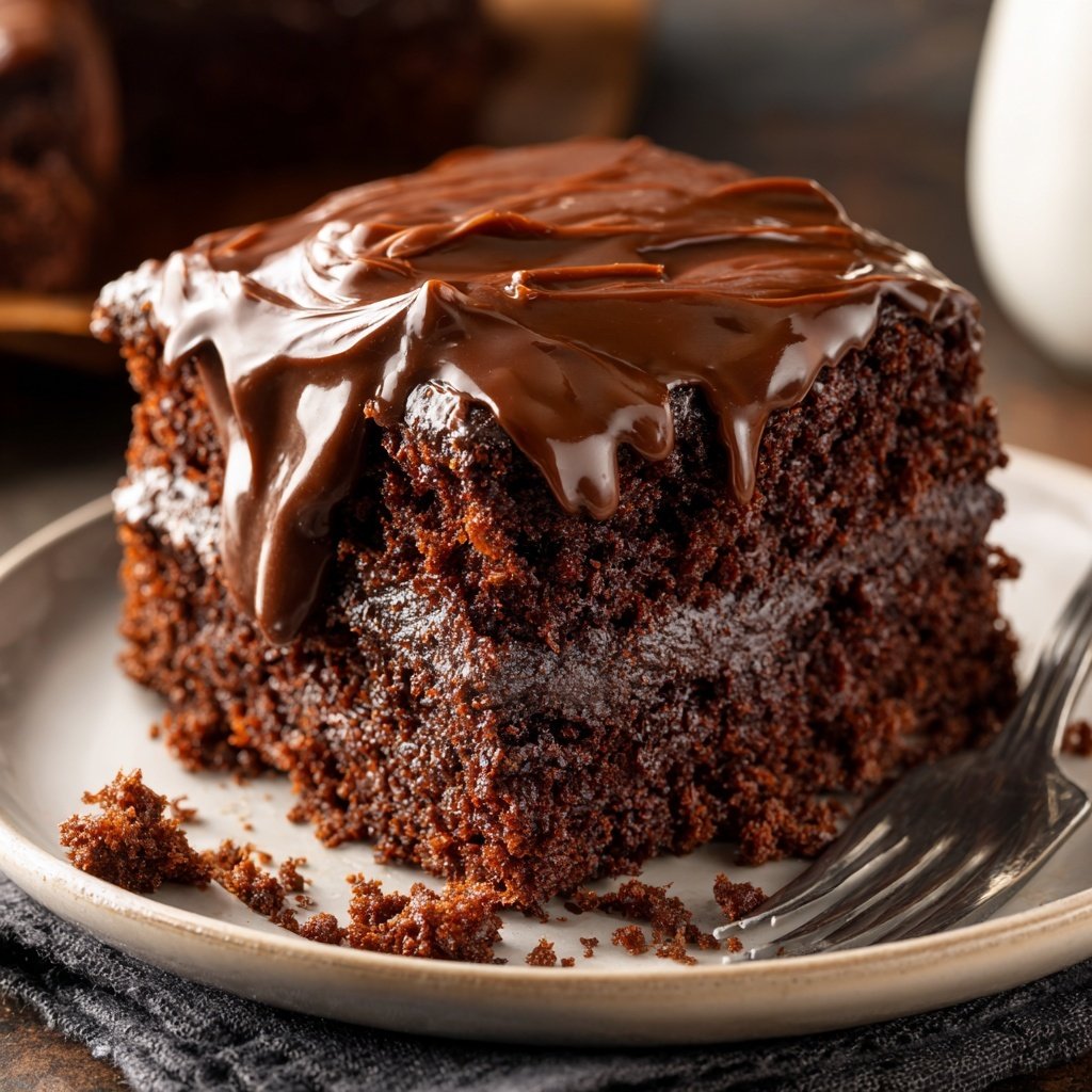 Chocolate Sheet Cake With Cocoa