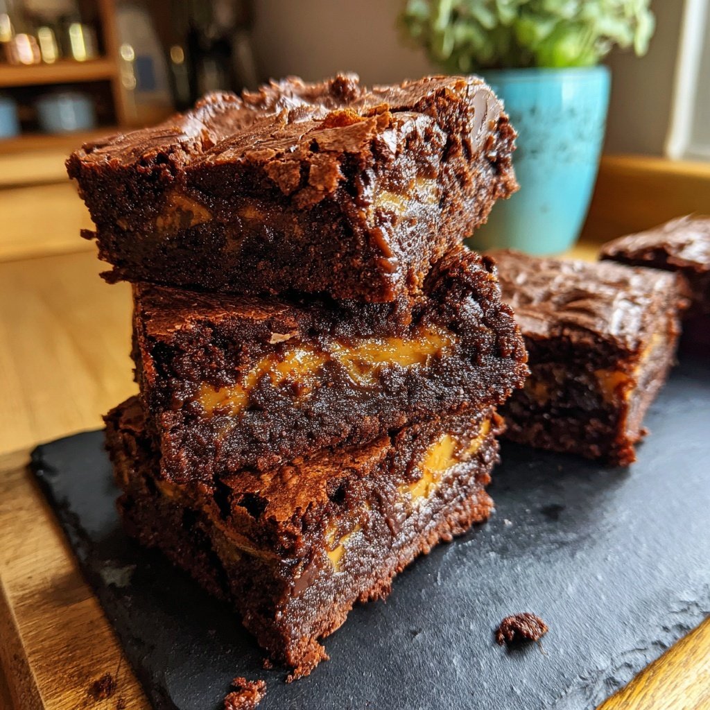 Cottage Cheese Brownies with Vanilla Bean