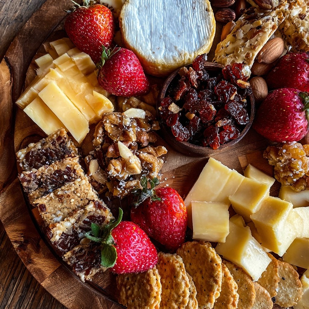 Valentines Charcuterie Board Sweet and Savory