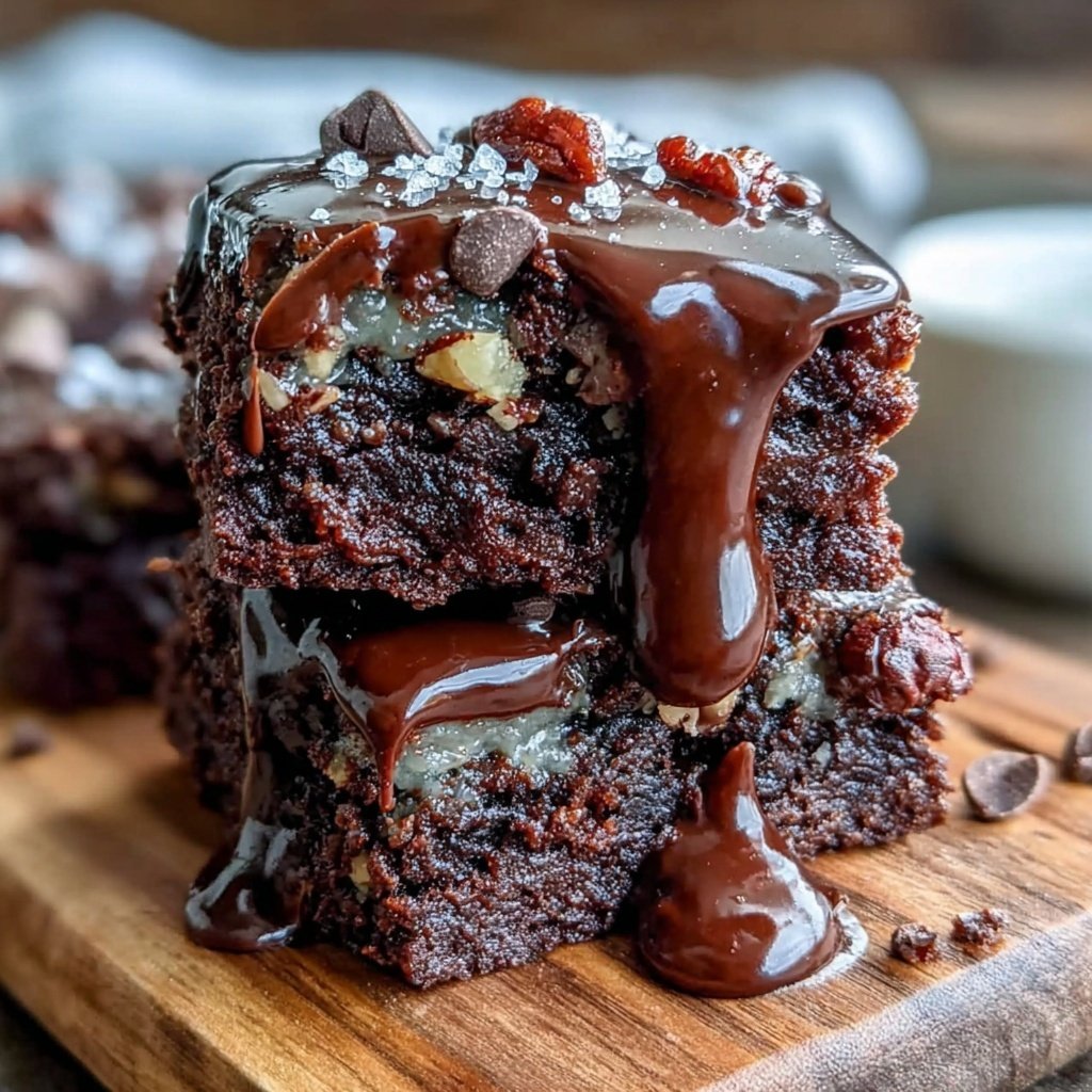 Brownie Mix Chocolate Fudge Bars