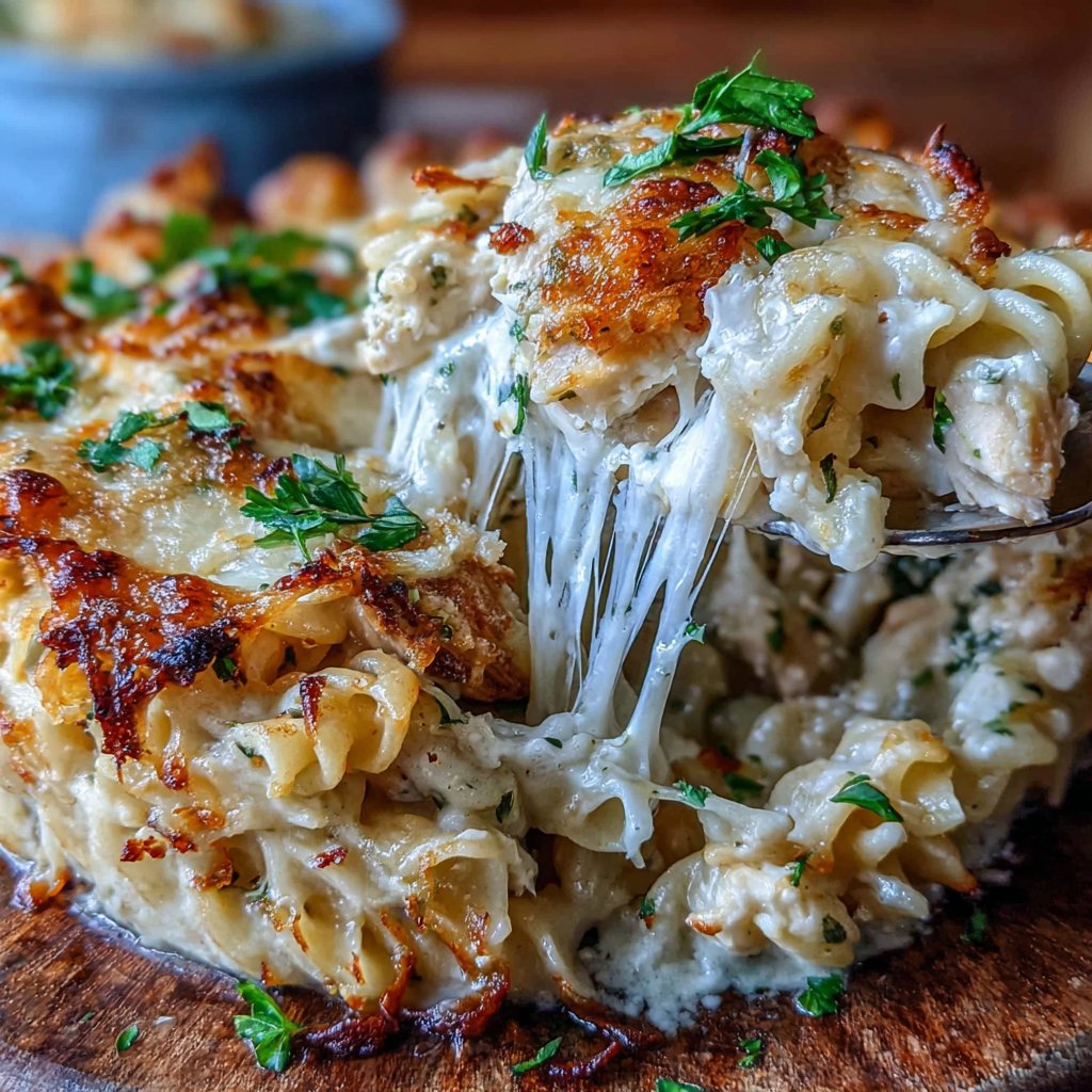 Comfort Food Baked Chicken Pasta