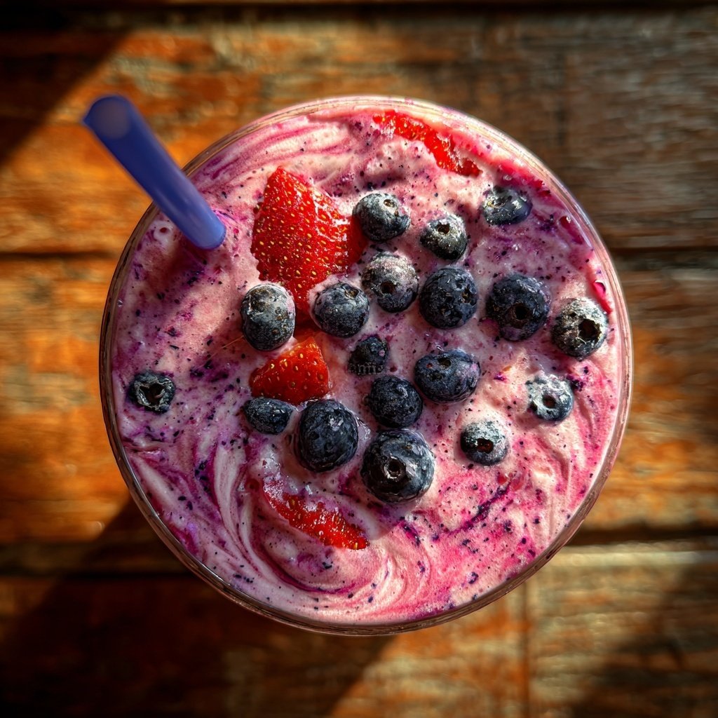 Berry Protein Breakfast Smoothie