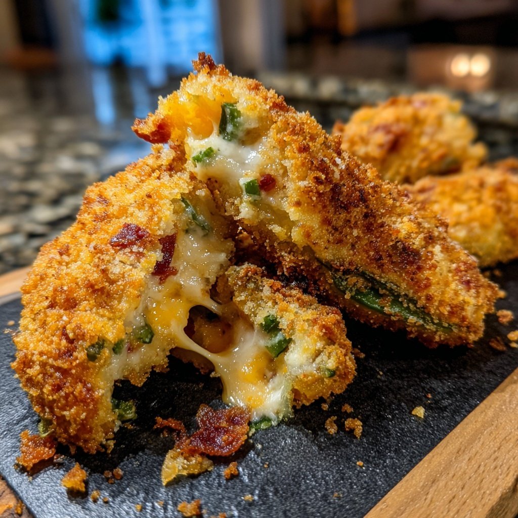 Jalapeno Poppers with Creamy Spinach Dip