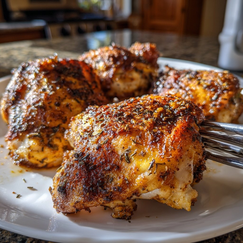 Mediterranean Baked Chicken Thighs
