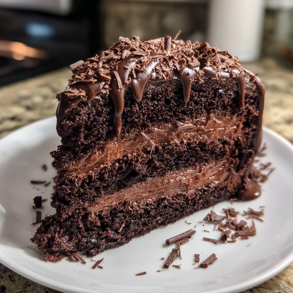 Chocolate Cake Made From Scratch