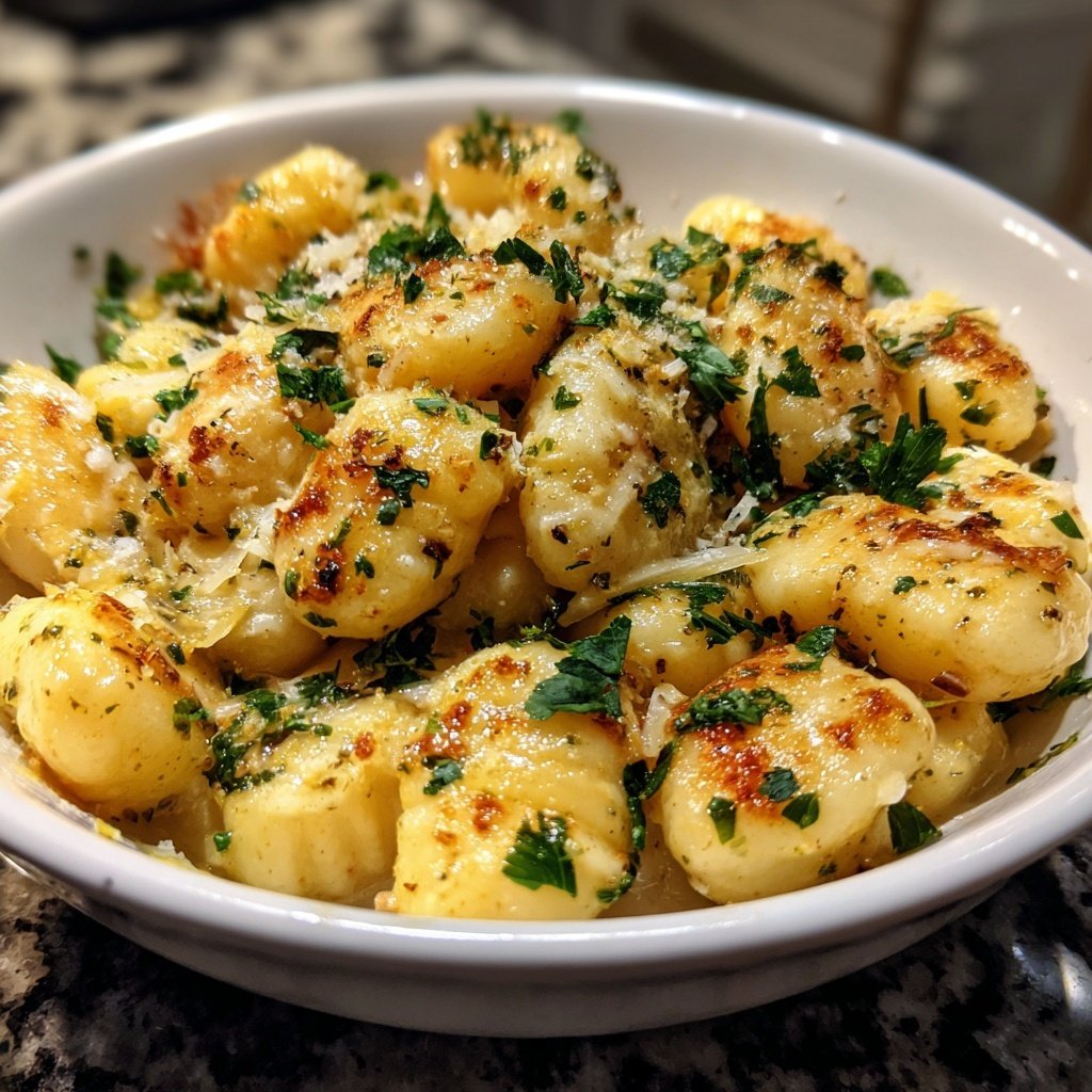 Romantic Lemon Parmesan Gnocchi